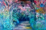 allée jardin de monet